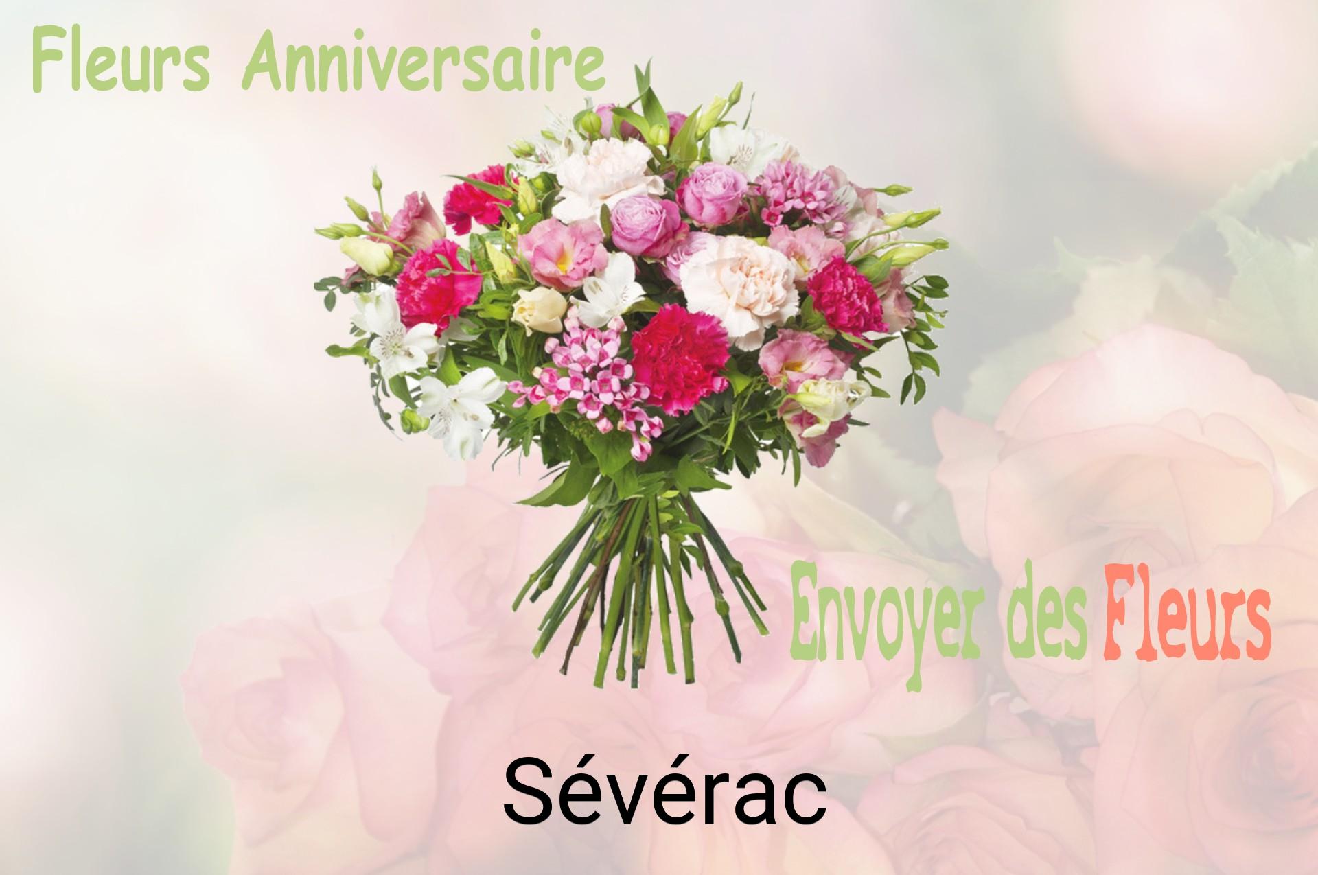 Bouquet de fleurs d’anniversaire livré à Sévérac