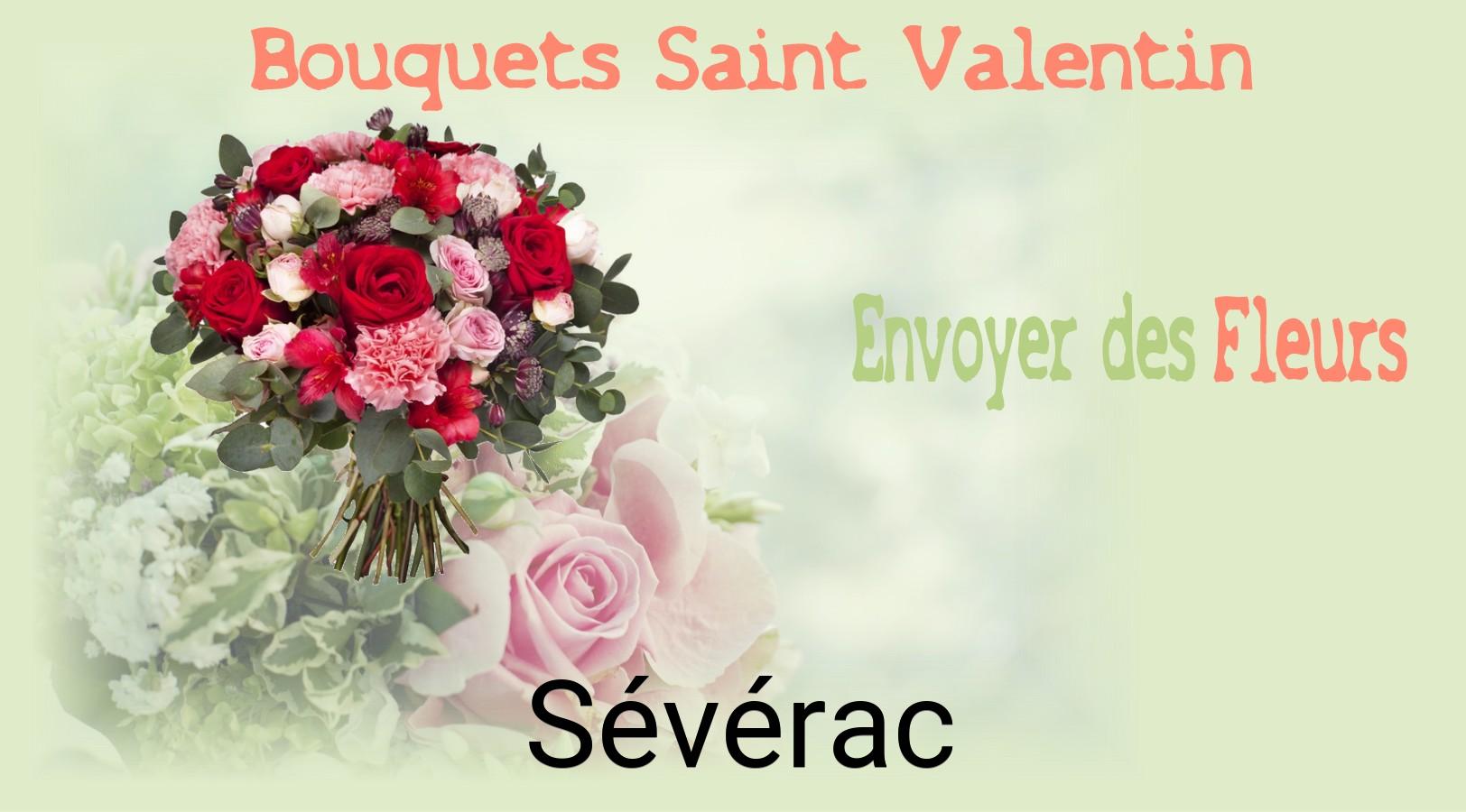 Roses de Saint-Valentin livrées à Sévérac